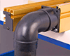 Build in dust collector