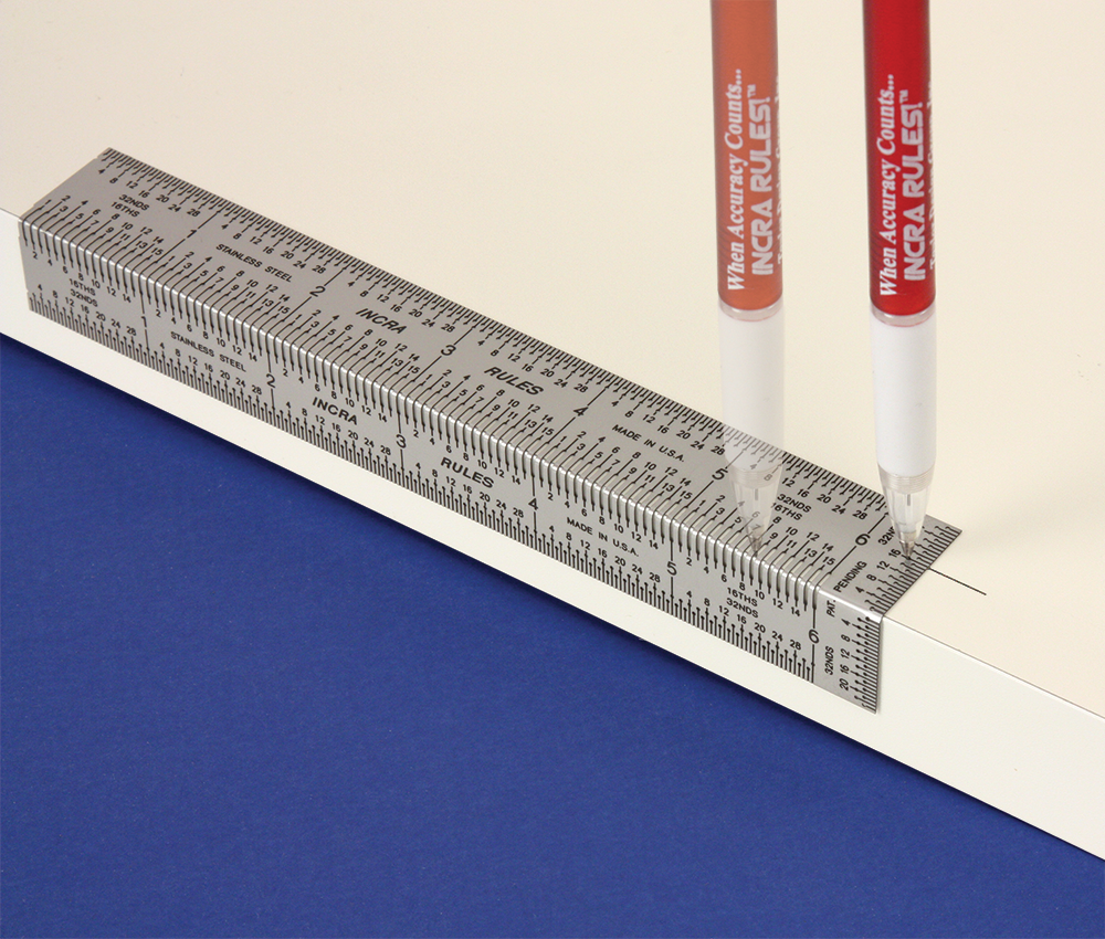Incra Precision Bend Rules Metric 300mm by Incra