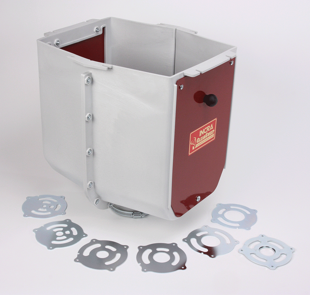 Incra Tools Precision Fences Router System Accessories Incra Cleansweep Downdraft Dust Collection